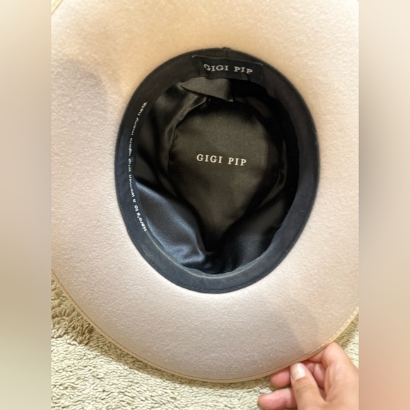 GIGI PIP Ivory Monroe Rancher Fedora Hat main image 4
